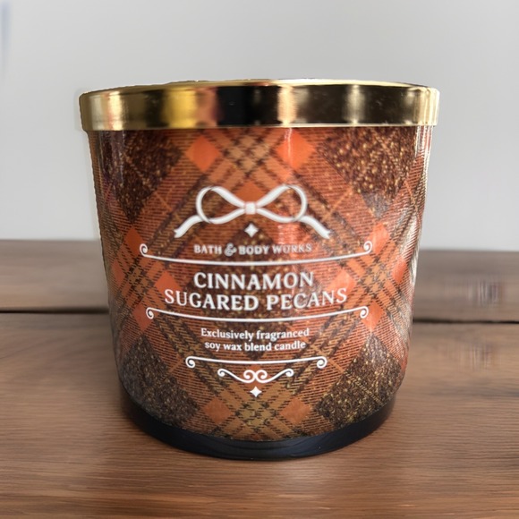 Bath & Body Works Other - Bath & Body Works Cinnamon Sugared Pecans 14.5oz. 3-Wick Jar Candle